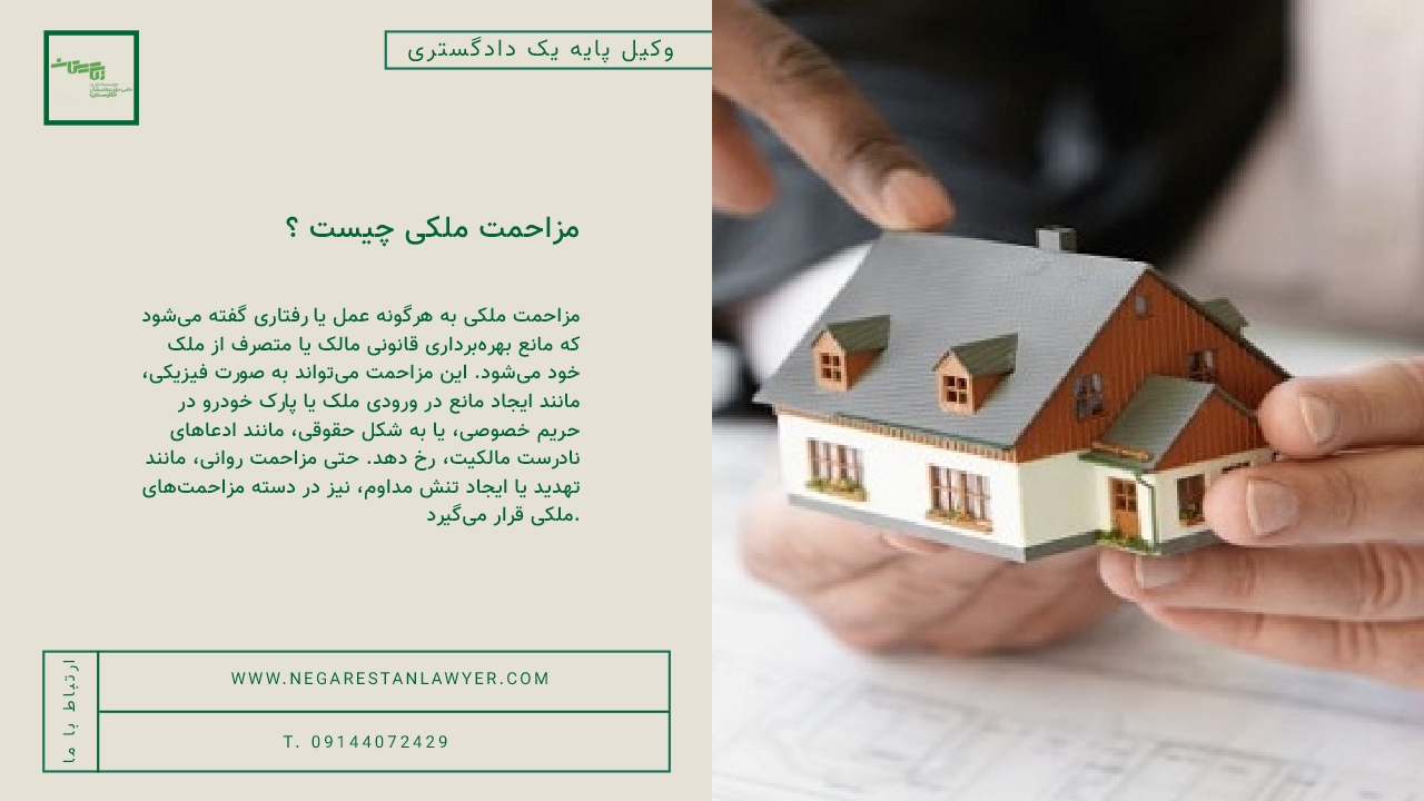 مزاحمت ملکی چیست ؟